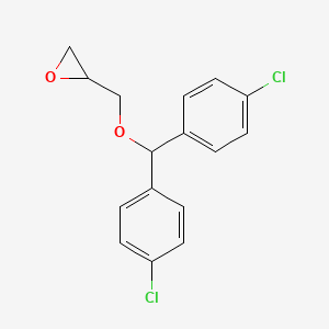 2-{[Bis(4-chlorophenyl)methoxy]methyl}oxirane