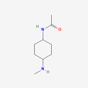 N-(4-Methylamino-cyclohexyl)-acetamide