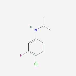 4-Chloro-3-fluoro-N-isopropylaniline