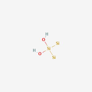 molecular formula H2O2Si3 B14191975 CID 78069402 