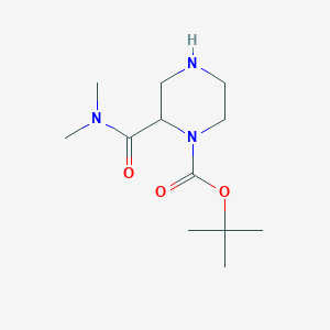 Tert-butyl 2-(dimethylcarbamoyl)piperazine-1-carboxylate