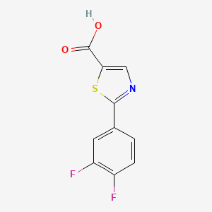 2-(3,4-Difluorophenyl)-1,3-thiazole-5-carboxylic acid