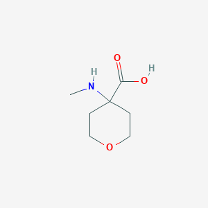 4-(Methylamino)oxane-4-carboxylic acid