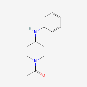 1-[4-(Phenylamino)piperidin-1-yl]ethan-1-one