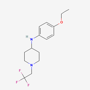 N-(4-ethoxyphenyl)-1-(2,2,2-trifluoroethyl)piperidin-4-amine