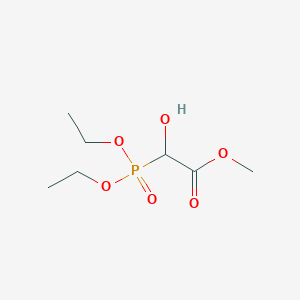 molecular formula C7H15O6P B14192555 Methyl (diethoxyphosphoryl)(hydroxy)acetate CAS No. 918410-67-0