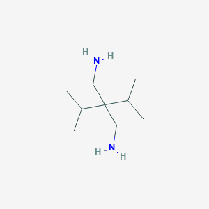 molecular formula C9H22N2 B141927 2,2-Di(propan-2-yl)propane-1,3-diamine CAS No. 127526-22-1