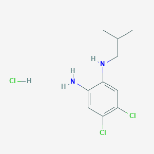 4,5-Dichloro-N1-isobutylbenzene-1,2-diamine hydrochloride