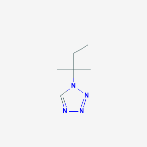 molecular formula C6H12N4 B14193019 1-(2-Methylbutan-2-yl)-1H-tetrazole CAS No. 878140-14-8