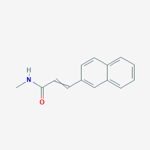 molecular formula C14H13NO B14193047 N-Methyl-3-(naphthalen-2-yl)prop-2-enamide CAS No. 920756-28-1