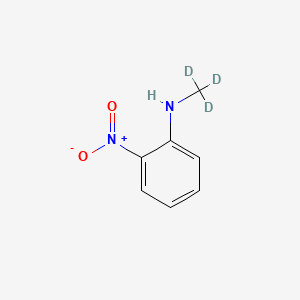 molecular formula C7H8N2O2 B1419326 N-甲基-2-硝基苯胺-d3 CAS No. 112333-14-9