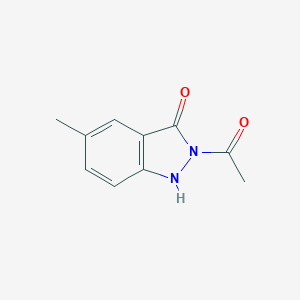 2-Acetyl-5-methyl-1H-indazol-3(2H)-one