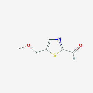 5-(Methoxymethyl)-1,3-thiazole-2-carbaldehyde