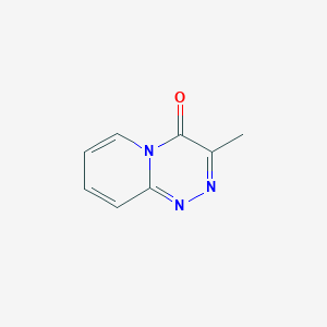 molecular formula C8H7N3O B1419331 3-methyl-4H-pyrido[2,1-c][1,2,4]triazin-4-one CAS No. 33919-37-8