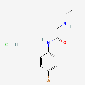 N-(4-bromophenyl)-2-(ethylamino)acetamide hydrochloride
