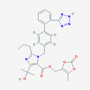 molecular formula C29H30N6O6 B141936 Olmesartan-d4 Medoxomil CAS No. 1127298-55-8
