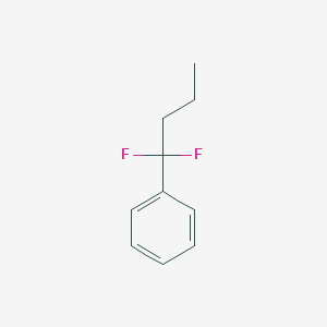 (1,1-Difluorobut-1-yl)benzene