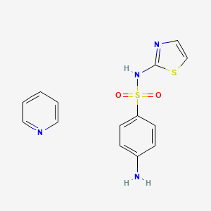 molecular formula C14H14N4O2S2 B14194060 Sulfathiazole-pyridine (1/1) CAS No. 847835-86-3