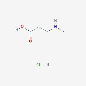 molecular formula C4H10ClNO2 B1419441 3-(甲基氨基)丙酸盐酸盐 CAS No. 65845-56-9