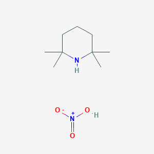molecular formula C9H20N2O3 B14194657 Nitric acid;2,2,6,6-tetramethylpiperidine CAS No. 921931-23-9