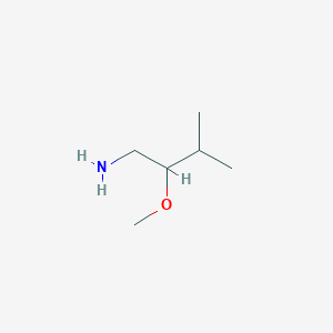 molecular formula C6H15NO B1419482 2-Methoxy-3-methylbutan-1-amine CAS No. 883541-50-2
