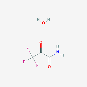 molecular formula C3H4F3NO3 B1419489 Trifluoropyruvamide hydrate CAS No. 1210756-85-6