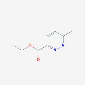 molecular formula C8H10N2O2 B1419516 Ethyl 6-methylpyridazine-3-carboxylate CAS No. 64210-57-7
