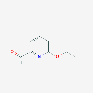 molecular formula C8H9NO2 B1419532 6-乙氧基吡啶-2-甲醛 CAS No. 85259-47-8