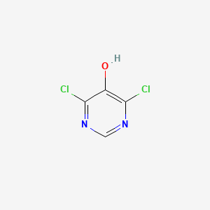 molecular formula C4H2Cl2N2O B1419542 4,6-二氯嘧啶-5-醇 CAS No. 425394-89-4