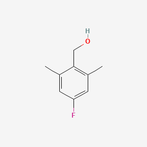 molecular formula C9H11FO B1419543 2,6-Dimethyl-4-fluorobenzyl alcohol CAS No. 773868-67-0