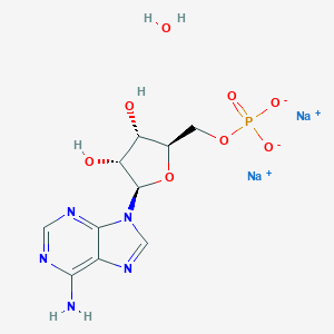 molecular formula C10H16N5NaO8P B141956 Adenosine 5'-monophosphate disodium salt CAS No. 149022-20-8