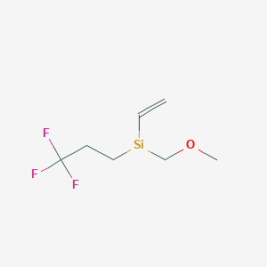 molecular formula C7H12F3OSi B14195807 CID 78066926 