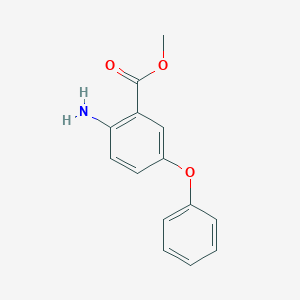 molecular formula C14H13NO3 B1419604 Methyl 2-amino-5-phenoxybenzoate CAS No. 1100393-44-9