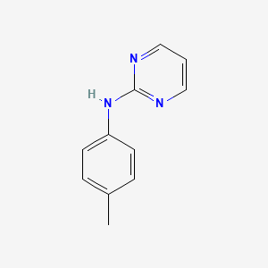 molecular formula C11H11N3 B1419606 N-(4-甲基苯基)嘧啶-2-胺 CAS No. 198711-26-1