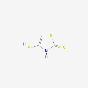 molecular formula C3H3NS3 B14196265 Dimercaptothiazol CAS No. 913737-05-0