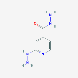 molecular formula C6H9N5O B1419632 2-Hydrazinylisonicotinohydrazide CAS No. 89465-51-0
