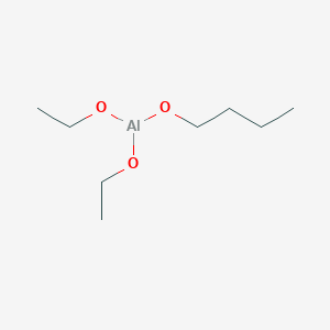 molecular formula C8H19AlO3 B14196716 Aluminium butan-1-olate ethoxide (1/1/2) CAS No. 849595-92-2