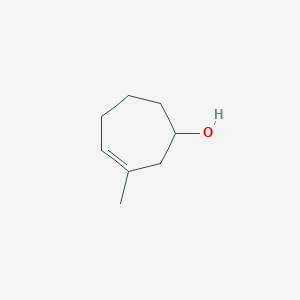 molecular formula C8H14O B14196723 3-Methylcyclohept-3-en-1-ol CAS No. 918403-21-1