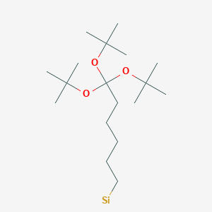 molecular formula C18H37O3Si B14196736 CID 78068629 
