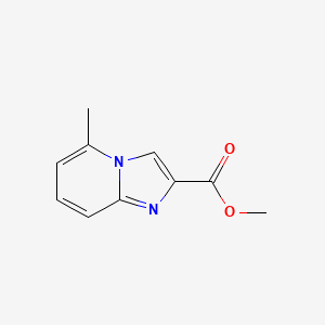 molecular formula C10H10N2O2 B1419674 5-Methyl-imidazo[1,2-a]pyridine-2-carboxylic acid methyl ester CAS No. 1187932-40-6