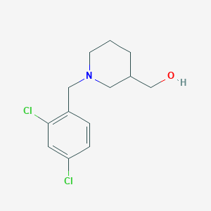 molecular formula C13H17Cl2NO B1419690 [1-(2,4-Dichloro-benzyl)-piperidin-3-yl]-methanol CAS No. 864409-93-8