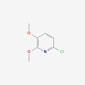 molecular formula C7H8ClNO2 B1419698 6-Chloro-2,3-dimethoxypyridine CAS No. 1087659-30-0