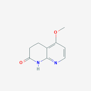 molecular formula C9H10N2O2 B1419699 5-Methoxy-3,4-dihydro-1,8-naphthyridin-2(1H)-one CAS No. 1045855-18-2