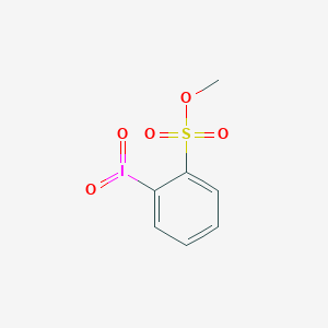 molecular formula C7H7IO5S B14197050 Methyl 2-iodylbenzene-1-sulfonate CAS No. 850078-97-6