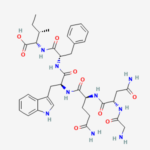 molecular formula C37H49N9O9 B14197070 Gnqwfi CAS No. 853995-60-5