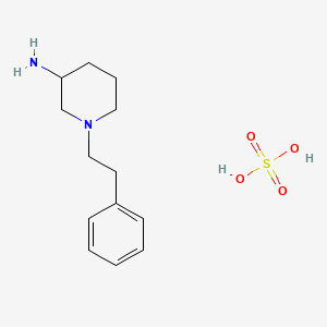 1-(2-Phenylethyl)piperidin-3-amine sulfate