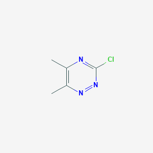 3-Chloro-5,6-dimethyl-1,2,4-triazine
