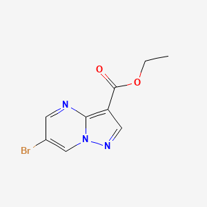Ethyl 6-bromopyrazolo[1,5-a]pyrimidine-3-carboxylate
