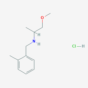 (2-Methoxy-1-methyl-ethyl)-(2-methyl-benzyl)-amine hydrochloride