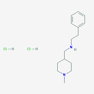 N-[(1-Methylpiperidin-4-YL)methyl]-2-phenylethanamine dihydrochloride